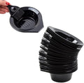 Disposable Dye Mixing Bowls 50 Pack - Plastic Color Containers for Salon and Professional Use - Lightweight Tools for Coloring Application