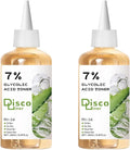 7% Glycolic Acid Exfoliating Toner, Hydrating Facial Toner, Smooth Glowing Skin, Even Skin Tone, Improve Skin Texture, Gentle Formula for Daily Use