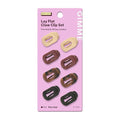 Gimme Beauty Lay Flat Claw Clip Set - Non-Slip, Sleek Accessory Pack - Perfect for Fine Hair - Comfortable, All-Day Hold with Firm Grip - 8 Pack