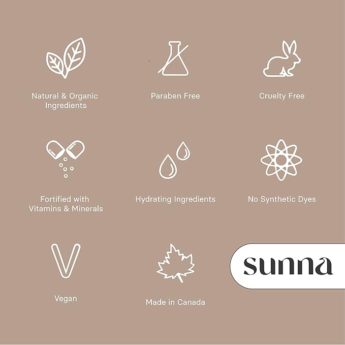 Face Tan Water by SunnaTan - Made with Witch Hazel Water & Hyaluronic Acid - Organic & Natural Ingredients - Non-Sticky and Lightweight - Face Tanner in Light/Medium (60mL)