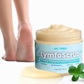 Beltwell® LymfoScrub™ Frosty Peppermint Body Scrub & Foot Cream – Foot Exfoliator Scrub for Sensitive, Itchy, Cracked & Swollen Feet – Smooths & Refreshes with Gentle Exfoliation & Cooling Formula