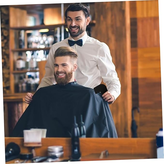 FRCOLOR 2pcs Beard Styling Tool Kit Hairline Shaping Tool for Men Trimmer Beard Template Styling Ruler Barber Grooming Kit