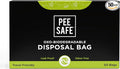 PEESAFE Sanitary & Tampon Biodegradeble Disposal Bags | Tampons Disposable Bags | Sanitary Pads Disposable Bags | Leak Proof, Odour Free & Travel Friendly | 50 Bags (Pack of 1)