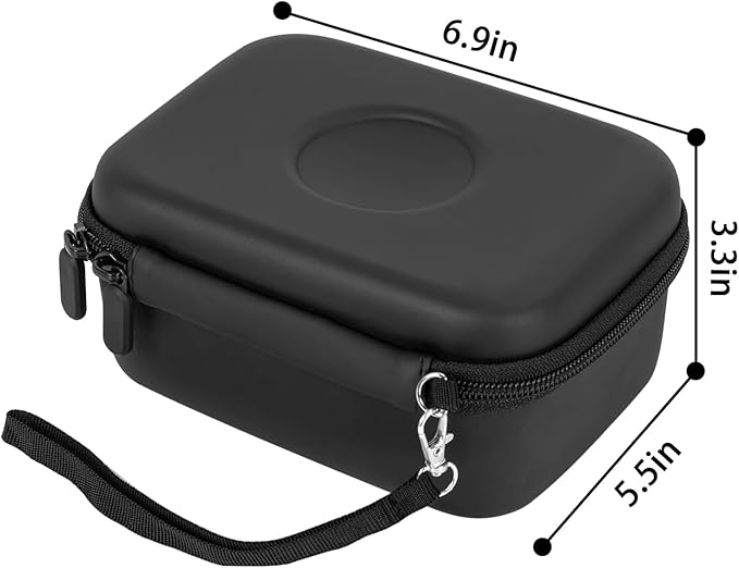 TORIBIO Hair Clipper Blade Storage Case for Barbers and Stylists, Holds 12 Metal Guards for Andis, Oster, Wahl, Babyliss Detachable Clippers