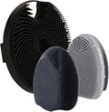 Soft Silicone Body Scrubber with 2pack Silicone Face Scrubber for Shower,Exfoliating Body Scrubber for Sensitive Skin,Silicone Body Brush Face Cleansing Brush for Pore Cleaning,Skin Care