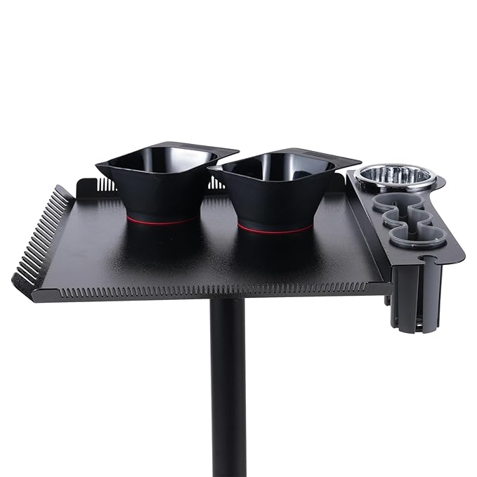 Bestauty Hair Dye Coloring Bowl with Magnetic Suction for Iron Salon Tray 2PCS Black