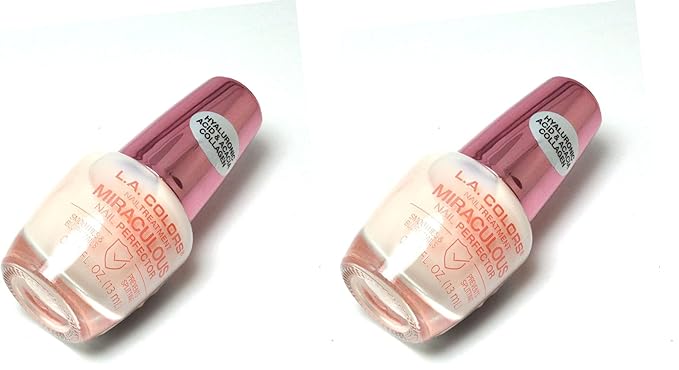L.A. COLORS Salon Fabulous Nail Treatments, Miraculous Nail Perfector CNL519 (Pack of 2)