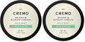 Cremo Beard & Scruff Cream,Wild Mint,4 Ounce - Soothe Beard Itch,Condition and Offer Light-Hold Styling for Stubble and Scruff (Product Packaging May Vary),(Pack of 2)
