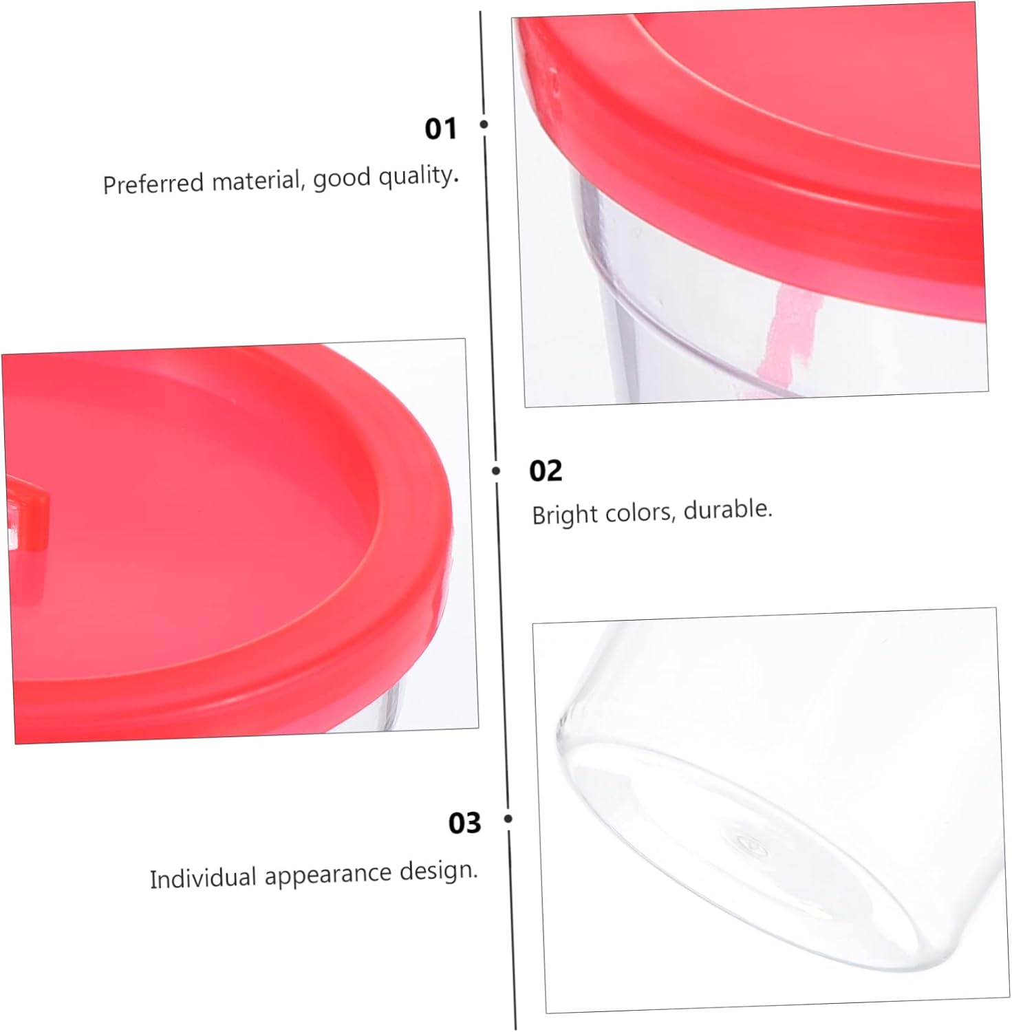 Reptile Tank Decor Aquatic Turtle Tank Plastic Pet Feeding Container Easy to Use Feeding Box Color