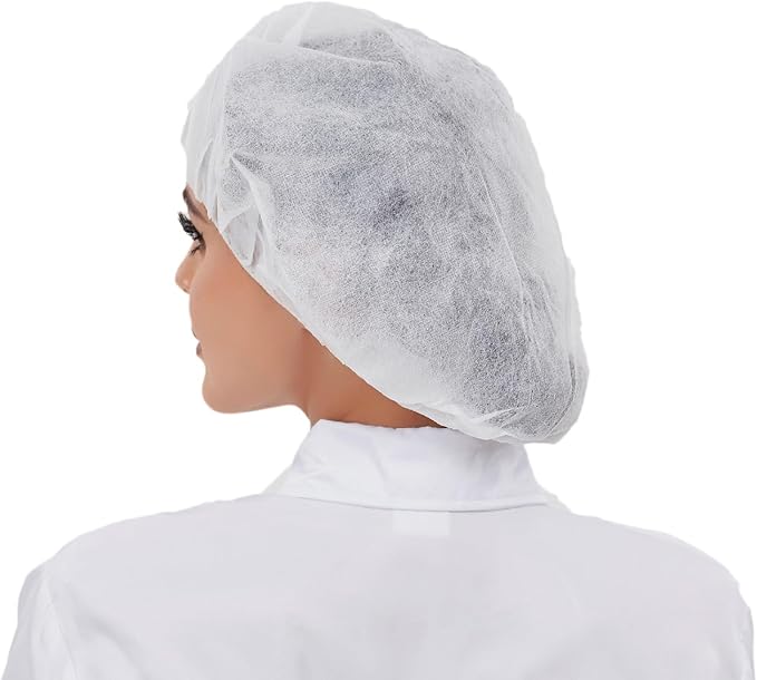 ZMDREAM Hair Nets Disposable Bouffant Cap for Food Service Beauty Latex Free