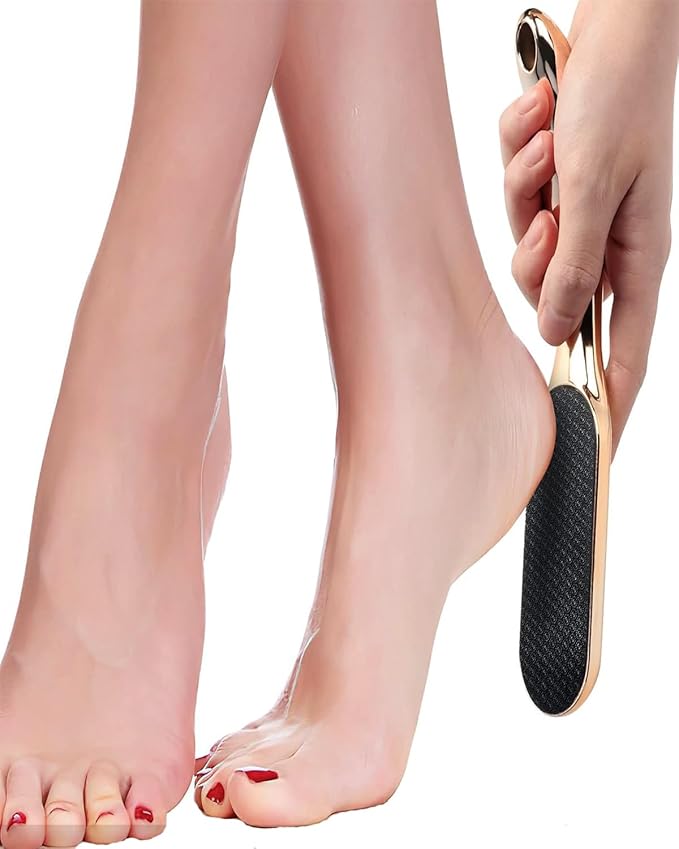 Nano-Glass Foot File,Remove Hard Skin and Dead Skin Foot Scrubber,Wet and Dry Feet Callus Remover for Feet, Long Lasting Foot Buffer,Hygienic Pedicure Tool，Soft Smooth Feet.