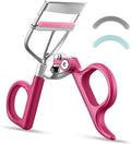 Eyelash Curler with 3 Refill Pads of 3 Different Firmness, Upgraded Material Handle, Achieve Precise Control, Professional Lash Curler Features a Built-in Lock for Easy Storage & Travel, Gentle & Safe