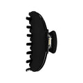 Durable Acetate Hair Clips - 4-Inch Black Claw Clips for Fine and Thick Hair (Black)