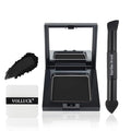 VOLLUCK Root Touch up Powder, Long-lasting Gray Hair Cover up Powder for All Hair Types, Waterproof for Women and Men (Dark-Black, 0.42 0unce)