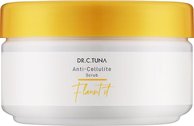Farmasi Anti-Cellulite Body Scrub with Natural Exfoliants and Smoothing Extracts, 200 ml / 6.7 fl.oz – Exfoliating Body Polish for Firm, Silky Skin and Enhanced Skin Texture