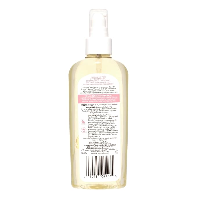 Palmer's Vitamin E Multi-Purpose Body Oil,5.1 Ounce,(Pack of 2)