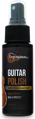 Guitar Cleaner, Polish, Wax, and Protector | All In One Care For Body and Fretboard Fingerboard - Cleans, Polishes, and Protects