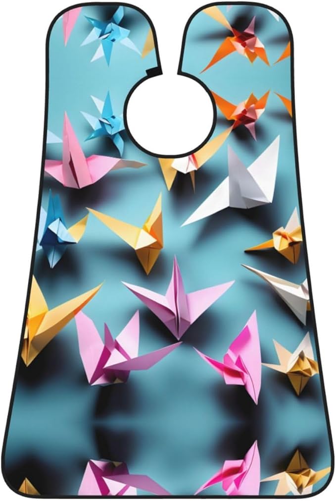 Pinks Cotton Candy Print Beard Bib Shaving Apron, Beard Hair Trimming Cape Gift For Dad