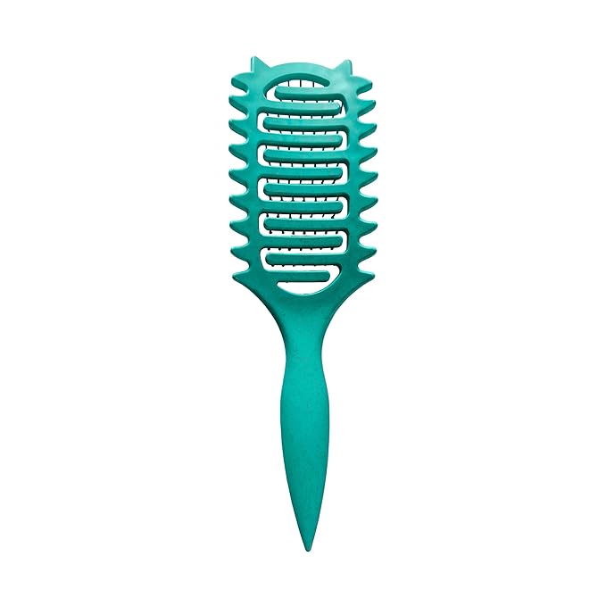 Curl Defining Brush,2026 Vented Hair Brush for Detangling Styling,Curl Defining Brush,Shaping And Defining Curls For Women And Men (Green)