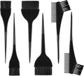 6 Pcs Hair Dye Brush Applicator Kit, Hair Color Brushes for Women Men, Hair Coloring Brush Set, Hair Color Applicator Brush Combs, Hair Dye Applicator Brush, Hair Tint Dyeing Hair Dying Tools Kits