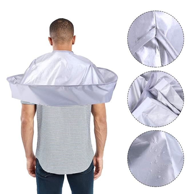 Professional Hair Cutting Cape Foldable Hair Cutting Cloak Umbrella for Salon Barber Adult Special Hair Styling Accessory