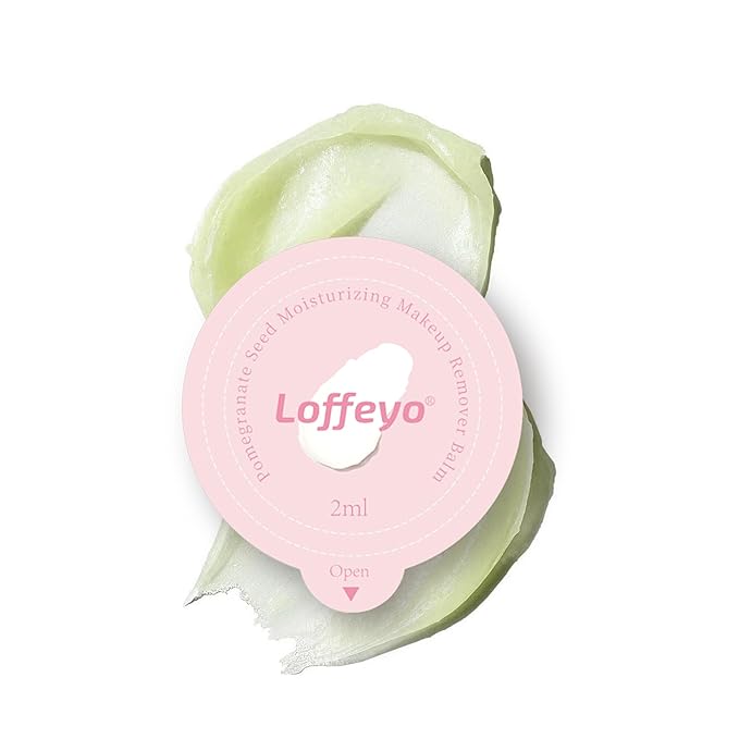 30PCS Travel Mini Size Cleansing Balm, Makeup Remover Balm, Individually Wrapped Pods, Gentle & Hydrating with Pomegranate Extract, Leak-Proof & Travel-Friendly, For All Skin Types, Hotel Use