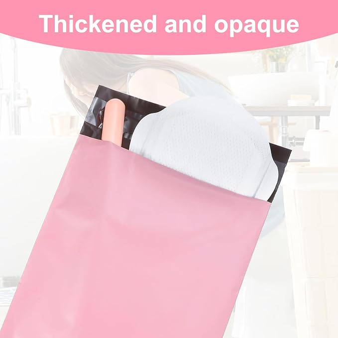 Sanitary Napkin Disposal Bags, 200 Pcs Pink Feminine Hygiene Bags, Self-Sealing, Odor Blocking, Privacy Protection, Disposable Bags for Tampons and Pads