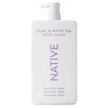 Native Sulfate Free Body Wash Contains Naturally Derived Ingredients | for Women & Men| Lilac & White Tea, 36 oz