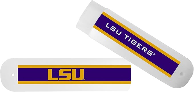 Siskiyou Sports NCAA LSU Tigers Unisex Travel Set Toothbrush and Travel Case, White, One Size