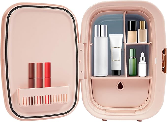 Cosmetics Refrigerator, Skincare Fridge 12 Liter, Beauty Fridge for Comestic Storage Constant Temperature: 4-60℃/39.2-140℉