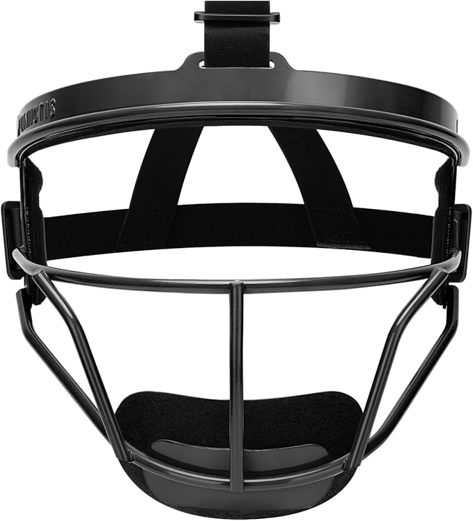 Dinictis Softball Face Mask, Lightweight, Comfortable, with Wide Field Vision, Durable and Safe Face Guards, Premium Protective Softball Fielder's Mask