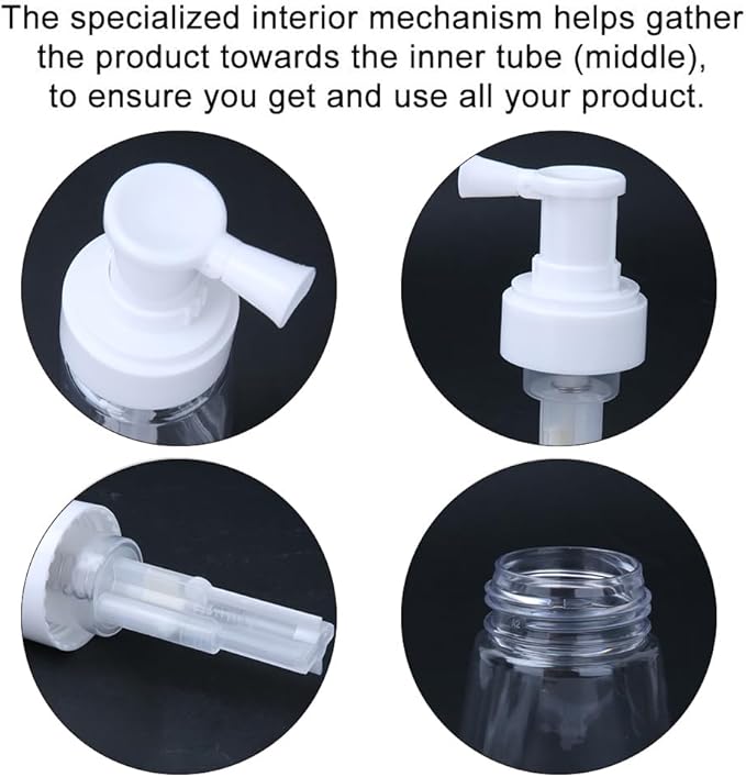 Barber Powder Bottle Spray - for Applying Talc and Powder - Empty Powder Puffer Bottle Travel Cosmetics Blower, Refillable Hair Fiber Applicator for Salon, Home, Beauty- White