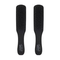 Wet Brush Detangling Hair Brush for Men, Black, Stimulates Scalp & Beard for Fuller Stronger Hair, Intelliflex Detangler Help Bristles Promote Growth & Protect from Breakage, Pain-Free (Pack of 2)