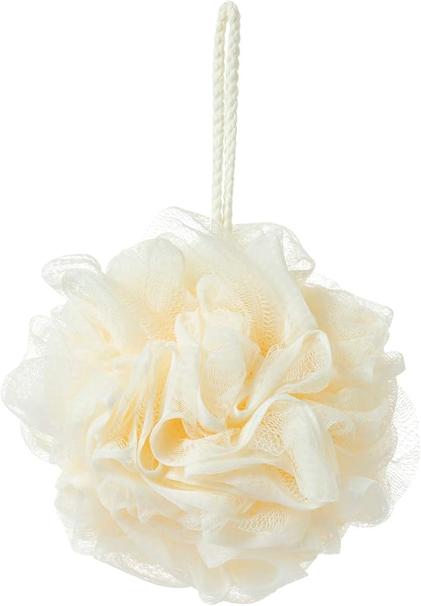 Bath Sponges, Shower Loofah for Body Exfoliation(1 pcs, Linen)
