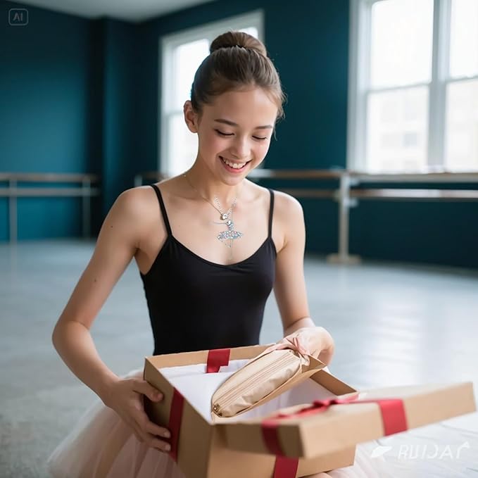 Ballet Dance Shoe Makeup Bag For Little Girls, Ballerina Slipper Makeup Pouch Bag, Ballet Pointe Shoes Gifts (Pink-BT1)