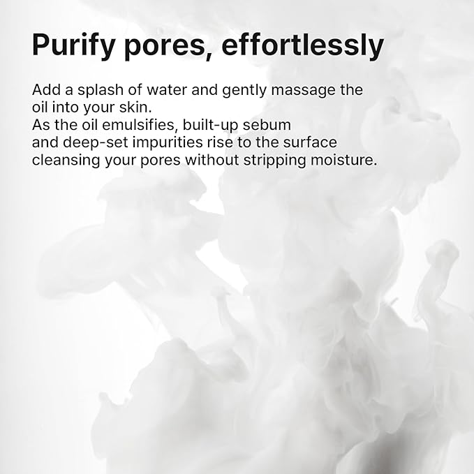 Rice Pore Care PHA Blackhead Remover Cleansing Oil - Makeup & Blackhead Remover, Pore Care with PHA & 10 Seed Oils, Lightweight Pore Cleanser, for Normal & Oily Skin 5.07fl.oz(150ml)