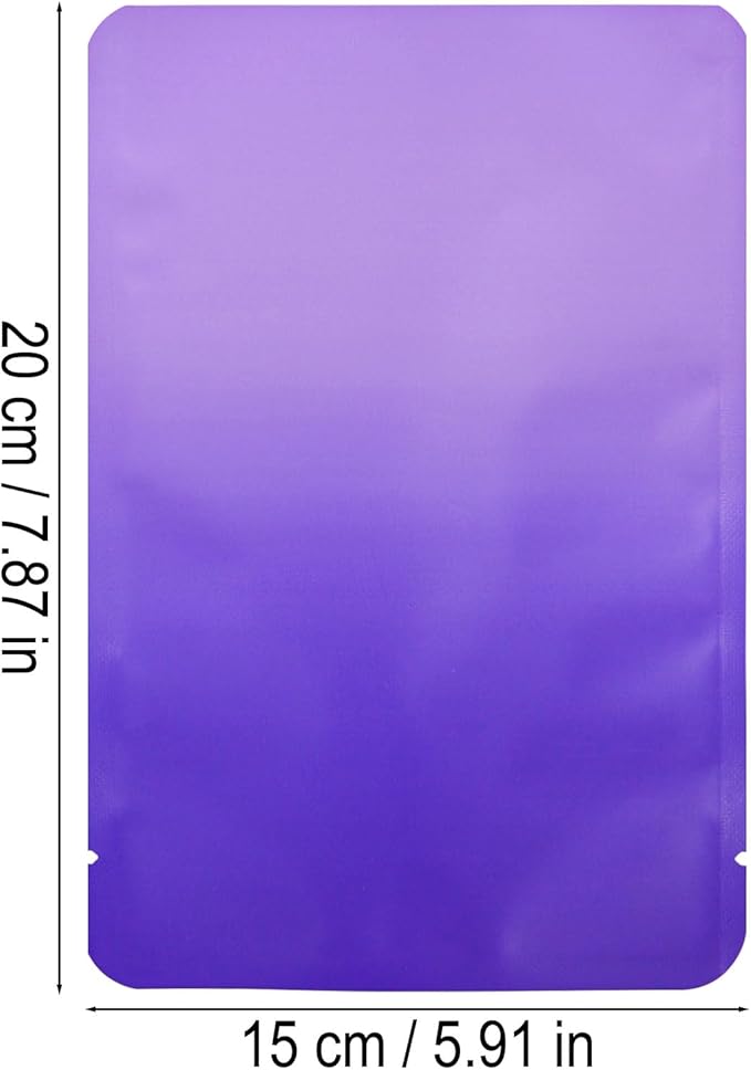 Tampon Disposal Bags, Set of 100 Sanitary Disposal Bags, Close Block Odor, Waterproof and Leak-Proof, Small and Easy to Carry, Hide Tampon and Small Pads (Gradient Purple)
