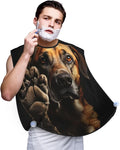 Ice Hockey Print Print Beard Bib Shaving Apron, Beard Hair Trimming Cape Gift For Dad