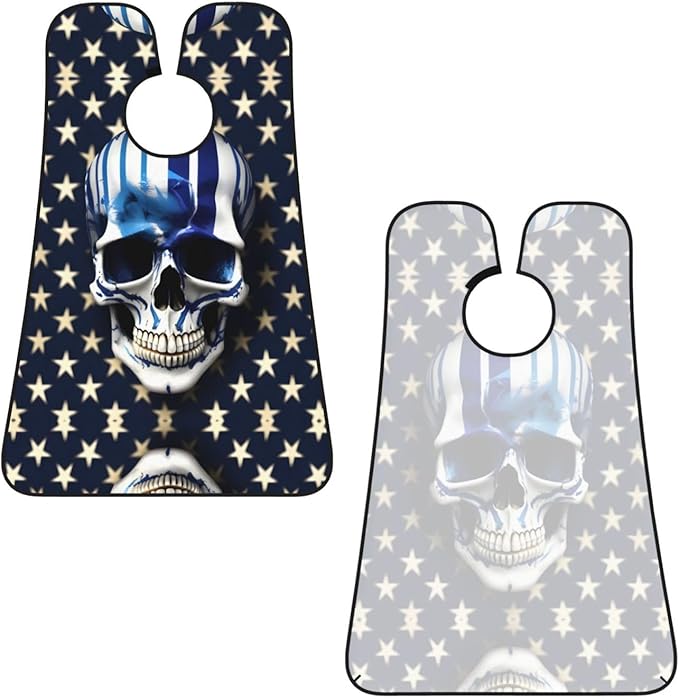 Pansy Perfection Print Beard Bib Shaving Apron, Beard Hair Trimming Cape Gift For Dad