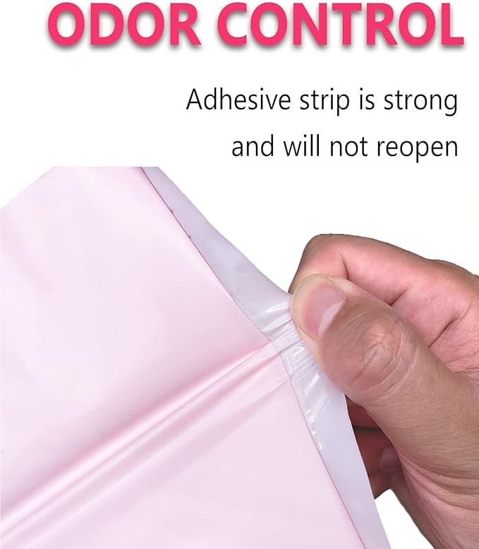 Sanitary Napkin Disposal Bags - Block Odors, Great Adhesion, Perfect Size - Feminine Hygiene Disposal Bags for Tampons and Pads Pink 100Pcs