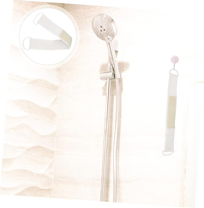 2pcs Back Scrubber Bath Towels Soft Exfoliating Shower Tool with Long Strap for and Cleansing Safe for All Skin Types for Daily Use