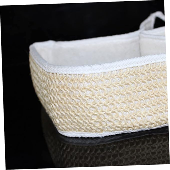 3pcs Loofah Massage Brush Bath Towel Double-Sided Exfoliating Back Scrubber Straps for Deep Cleaning and Shower