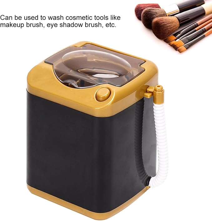 toy working washing Kids Toy Gift Cleansing Children Electric Mini Quick Dry Cleaning Washing Machine Cosmetic Washer - Tool
