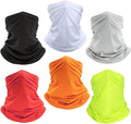 Fivali Neck Gaiter Bandana Face Mask: Cooling Gator Mask Breathable Face Cover Ski Neck Scarf Protection from Dust Sun Wind