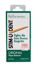 Stim-u-dent Plaque Removers Mint 25 Ea (4 Pack)
