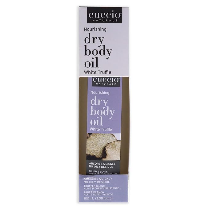 C U C C I O Nourishing Dry Body Oil - White Truffle Naturale for Unisex - 3.38 oz Oil