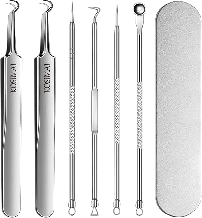 Black Head Remover for Face Tool Professional Pimple Popper HD Camera,30 Times Magnification 1080P, (Tool kit)