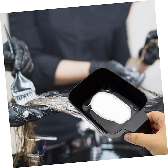 Hair Dye Bowl 2-Pack Wide Deep Mixing Bowls for Hair Color Tinting Reusable Salon and Home Diy Coloring Tools 7.08X4.80X2.75In