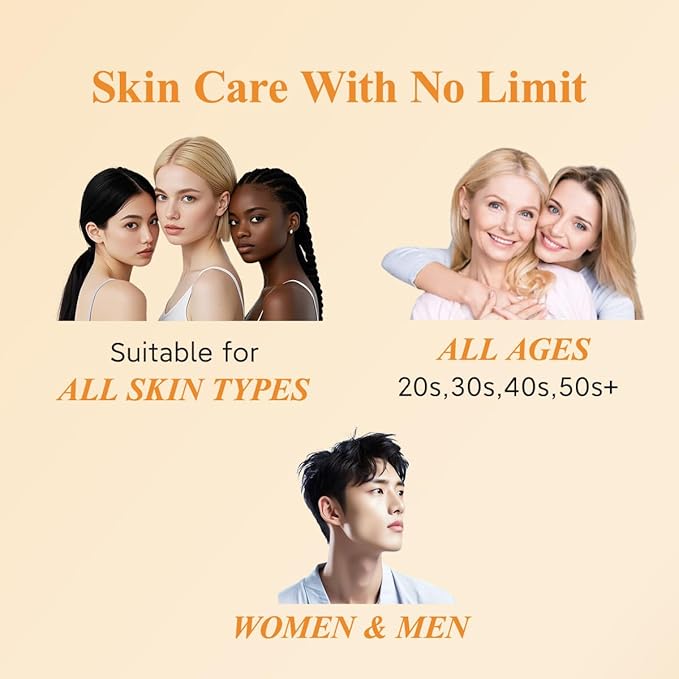 HKH Vitamin C Super Serum for Face - Anti Aging Skincare Vitamin E Serum Capsules with Niacinamide Vit C Oil for Women - Even Tone - Moisturise Skin Smooth Wrinkles - Travel-Friendly (76 Capsules)