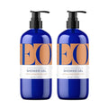 EO Shower Gel, 16 Ounce (Pack of 2), Orange Blossom and Vanilla, body wash made with Essential Oils for Men and Women